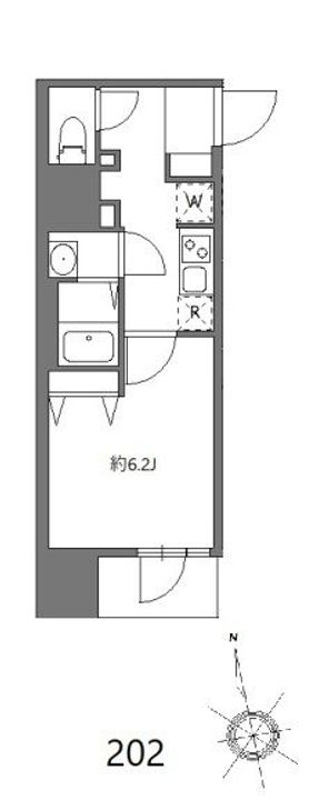 ジェイアール稲毛駅前レジデンスの間取り