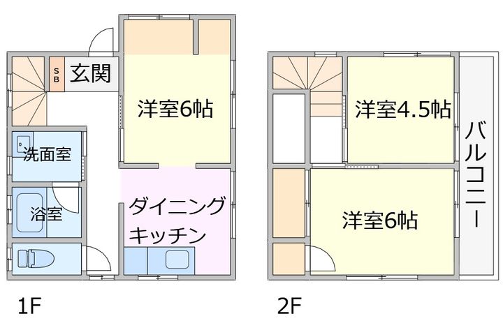 千葉県千葉市緑区土気町(一戸建)の賃貸物件の間取り
