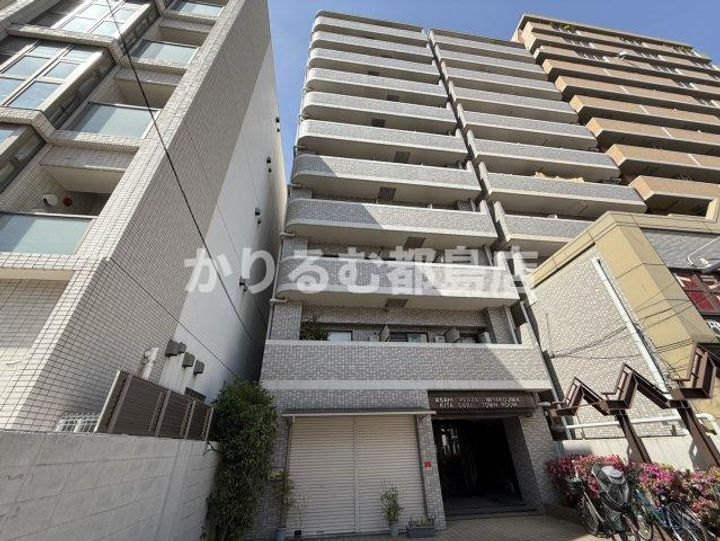 朝日プラザ都島北通タウンルームの外観