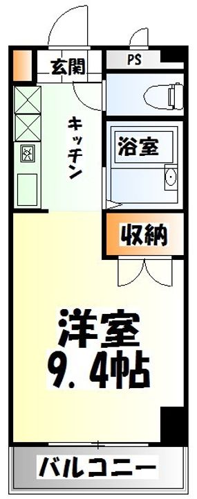 木町通TKビルの間取り