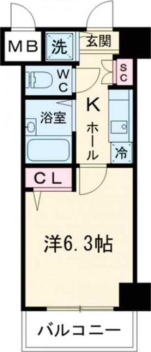フェニックス椎名町の間取り