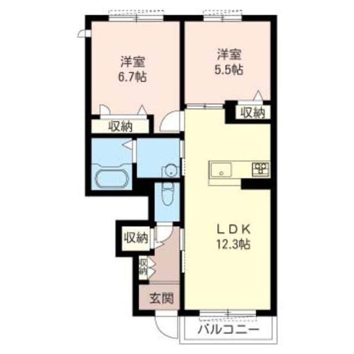 グランシャリオの間取り