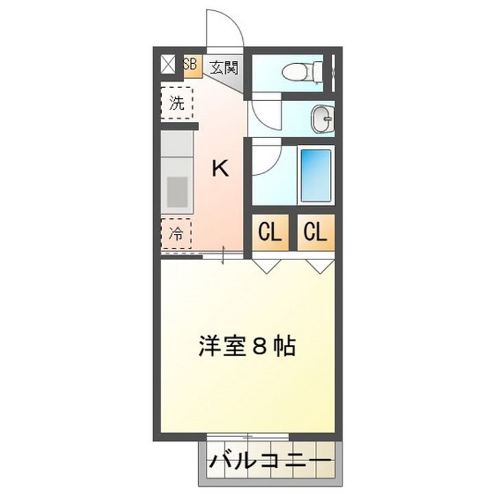 La Belle Equipeの間取り