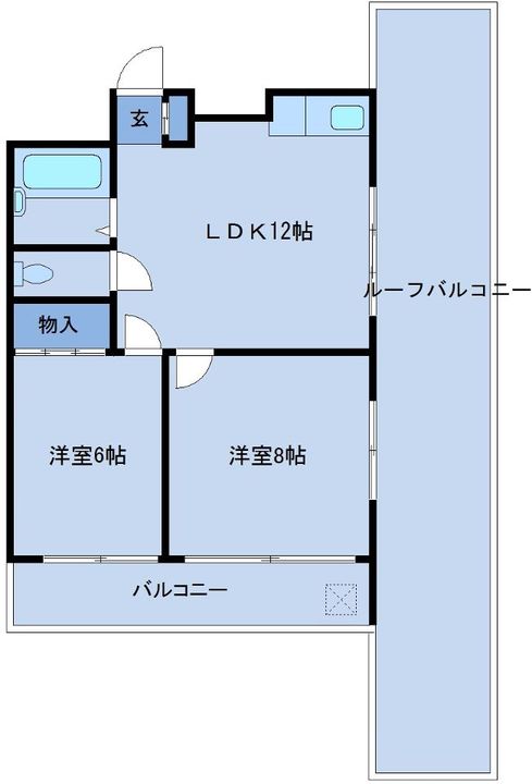 アズミマンションの間取り