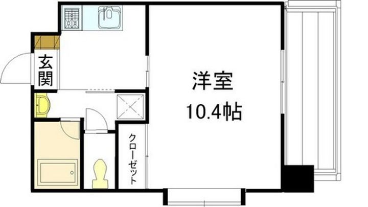 竹屋町村田ビルの間取り