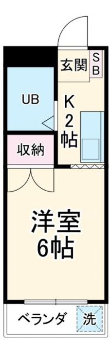 ビューラー三ケ島IIの間取り