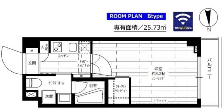 東京都江東区三好2(マンション)の賃貸物件の間取り