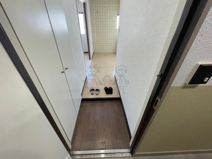 グランドオーク参番館の玄関