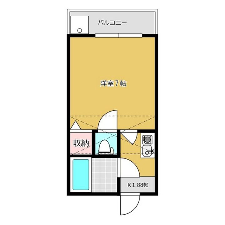 ミヤビコーポの間取り