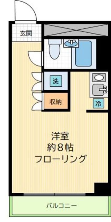 東京都世田谷区北沢1(マンション)の賃貸物件の間取り