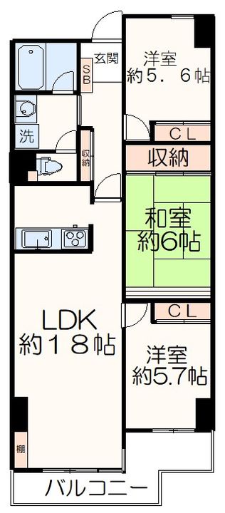 ザ・スクエアの間取り