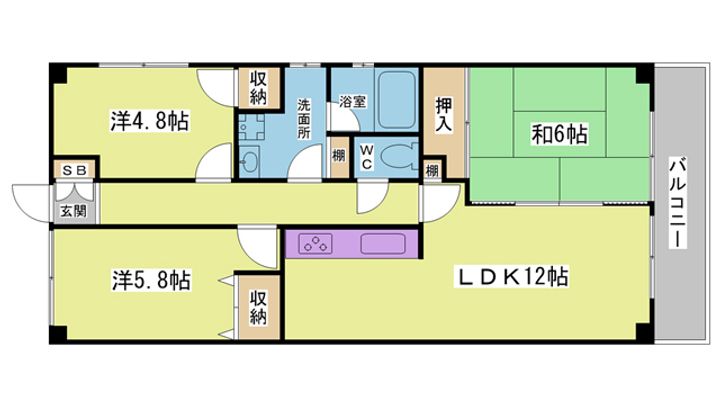 プレセランス・山の街の間取り