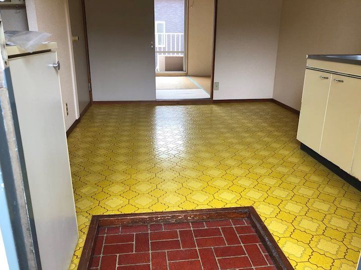 神奈川県横浜市港北区大倉山5(アパート)の賃貸物件の玄関