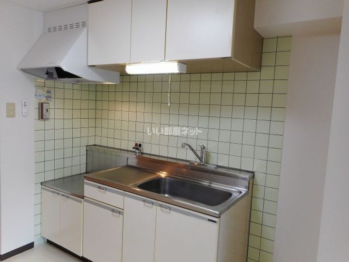 大阪府枚方市香里園町(マンション)の賃貸物件のキッチン