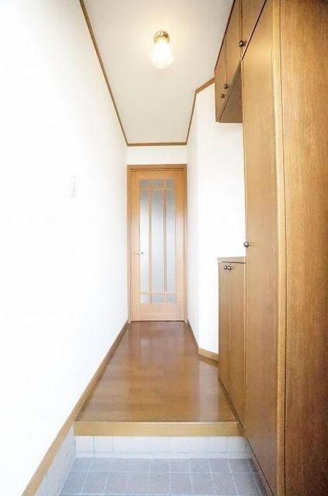 福島県須賀川市大町(アパート)の賃貸物件の玄関