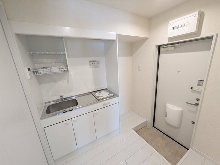 神奈川県横浜市鶴見区仲通2(アパート)の賃貸物件のキッチン