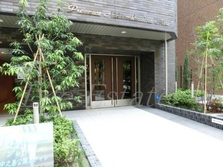プレサンス中之島公園アティレの地図
