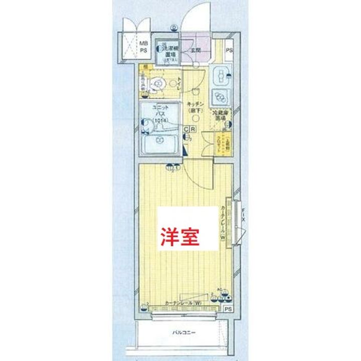 東京都大田区南馬込6(マンション)の賃貸物件の間取り