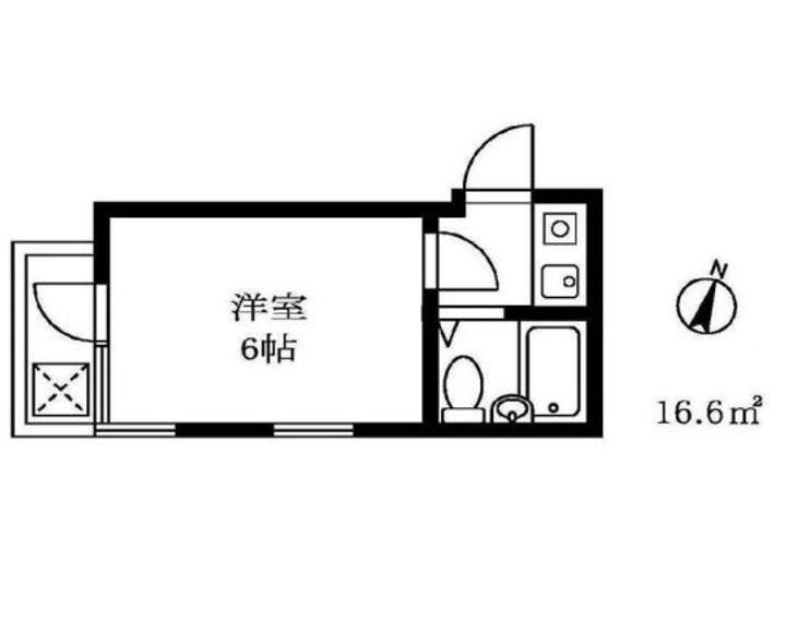 アビタシオン下高井戸の間取り