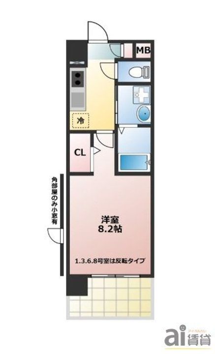オリンピアの間取り