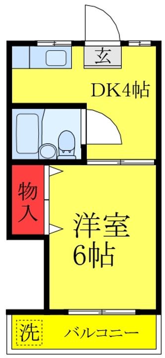 プランドール小日向Iの間取り