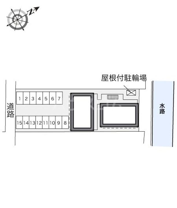 レオパレス秀峰の地図
