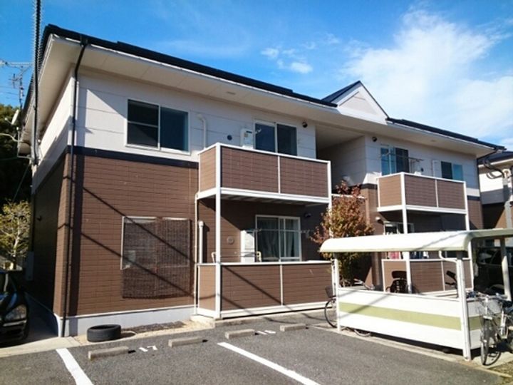 岡山県岡山市北区西辛川(アパート)の賃貸物件の外観