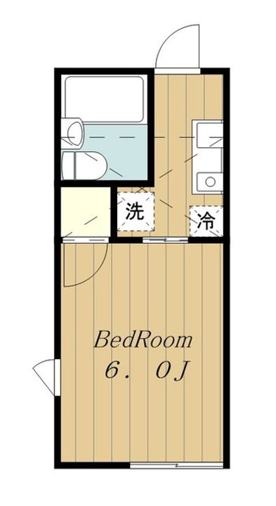 神奈川県相模原市南区北里1(アパート)の賃貸物件の間取り