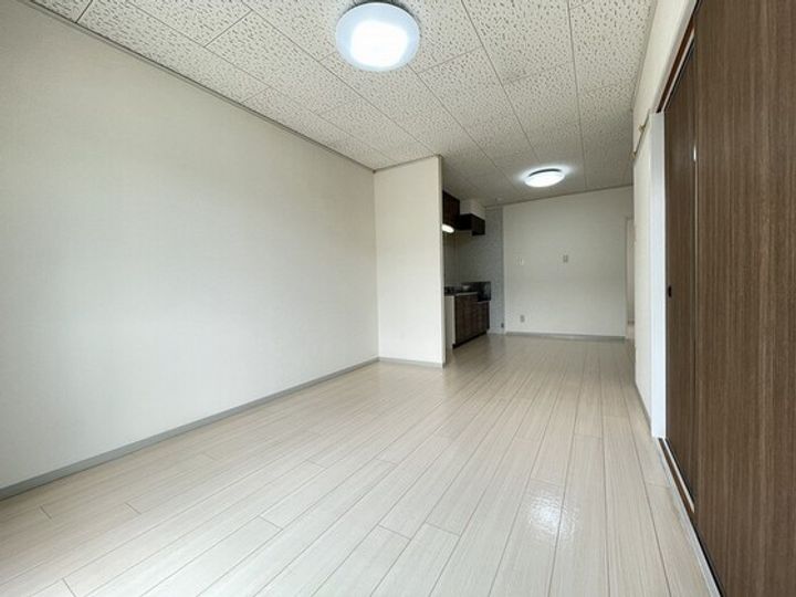 グレースタウン原 B棟の居間