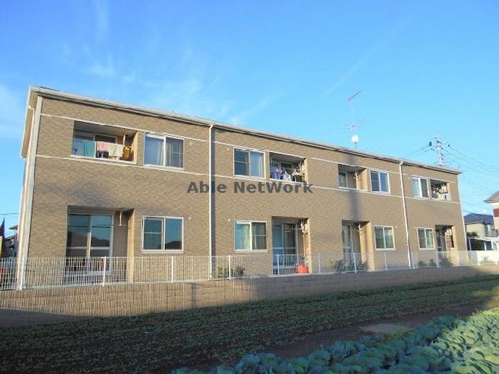 茨城県古河市女沼(アパート)の賃貸物件の外観