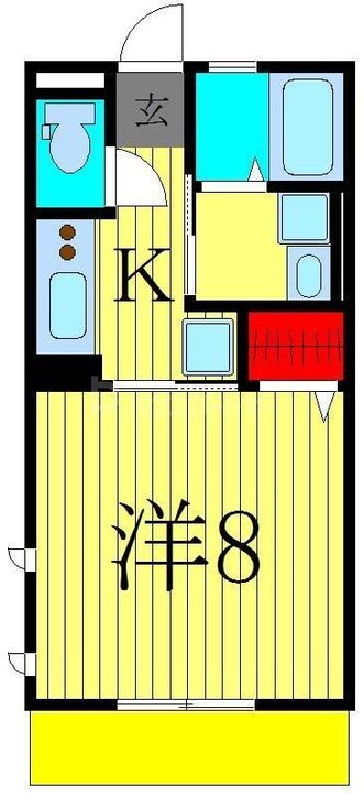 ボヌールの間取り