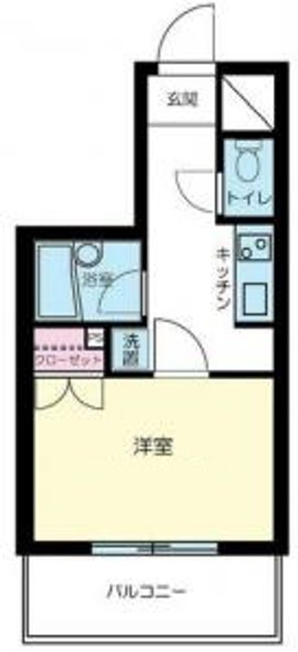 東京都墨田区両国3(マンション)の賃貸物件の間取り