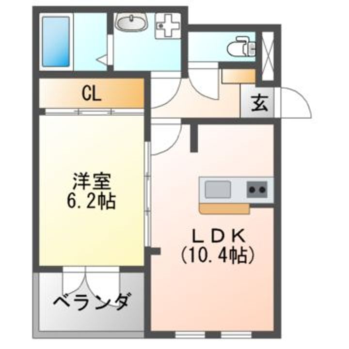 スペチアーレ クアットロの間取り