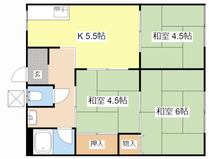 LUMINOSA 栄町の間取り