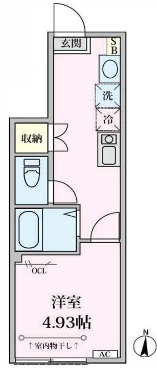 東京都練馬区桜台1(アパート)の賃貸物件の間取り