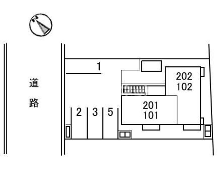 カーサ・ヴェルデの地図