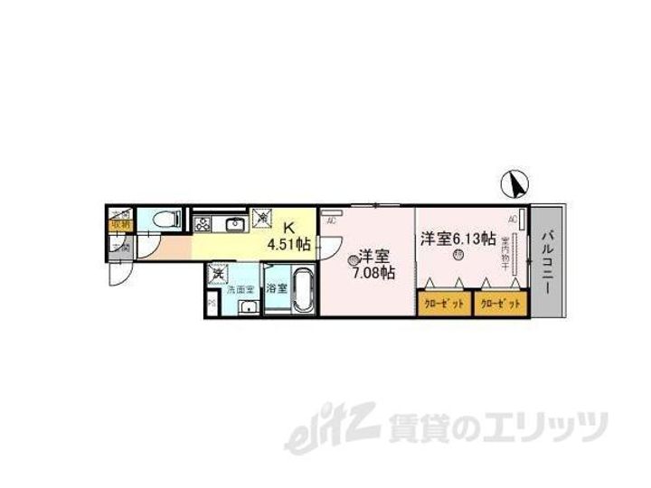 すずらん彦根の間取り