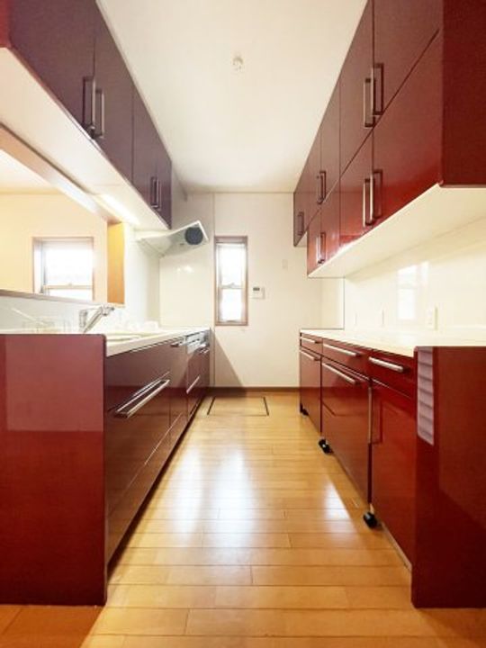 徳島県徳島市八万町橋本(一戸建)の賃貸物件のキッチン