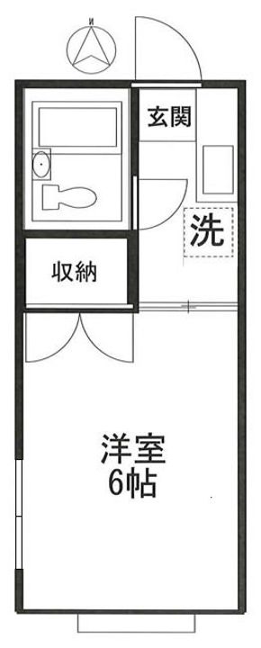 TRMコーポの間取り