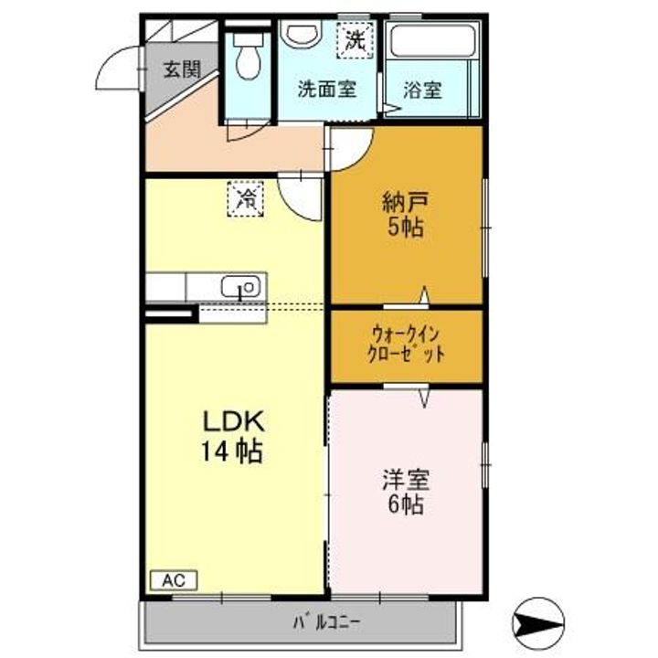 セレニテの間取り