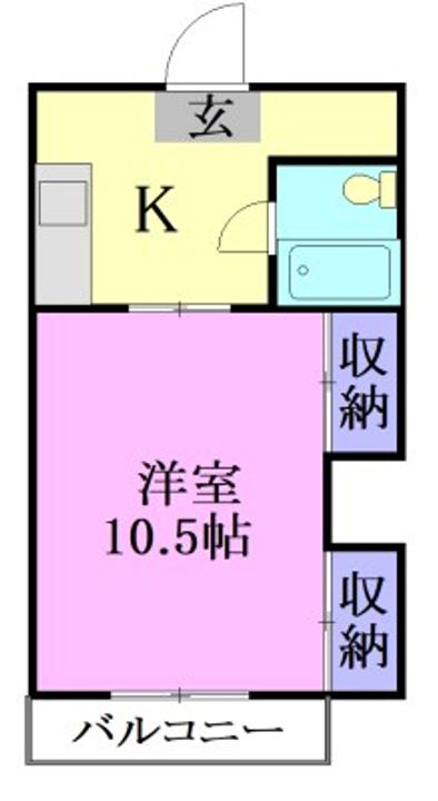 モンマルトルの間取り