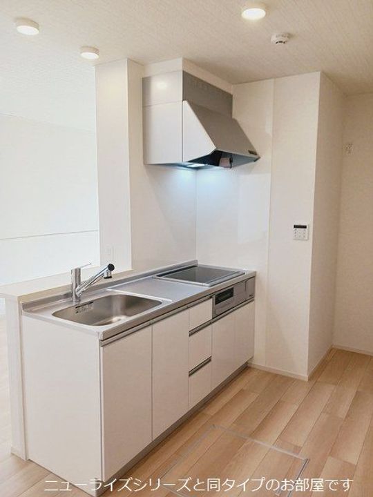 群馬県前橋市西片貝町3(アパート)の賃貸物件のキッチン