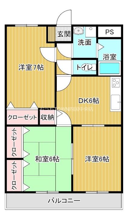 ニューマンションの間取り