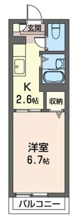 セピアコート要町の間取り