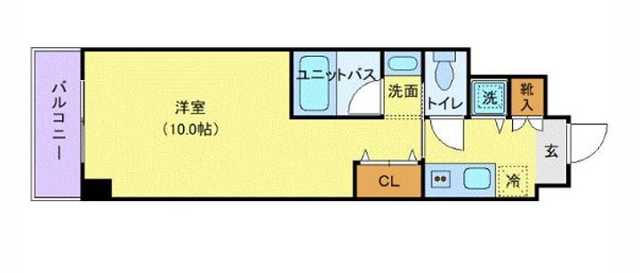 ラヴァージュ小町の間取り