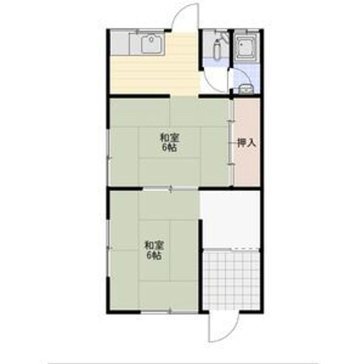 愛知県江南市高屋町旭(一戸建)の賃貸物件の間取り