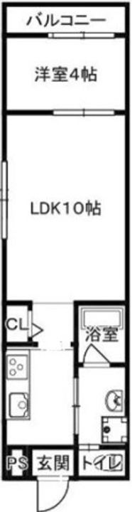 LOVE it 堺東(ラヴィット)の間取り