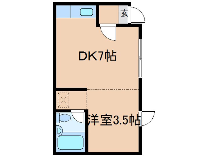 パークサイドUの間取り