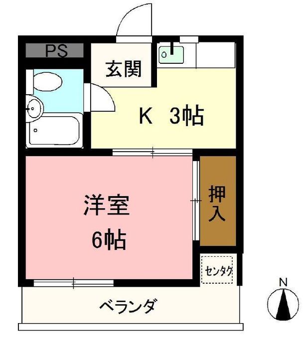 大嶽マンションの間取り