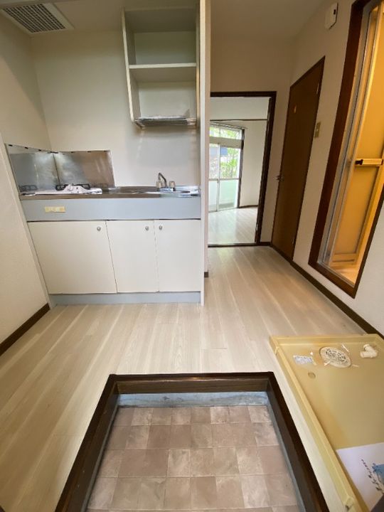 サンフォレスト2の玄関